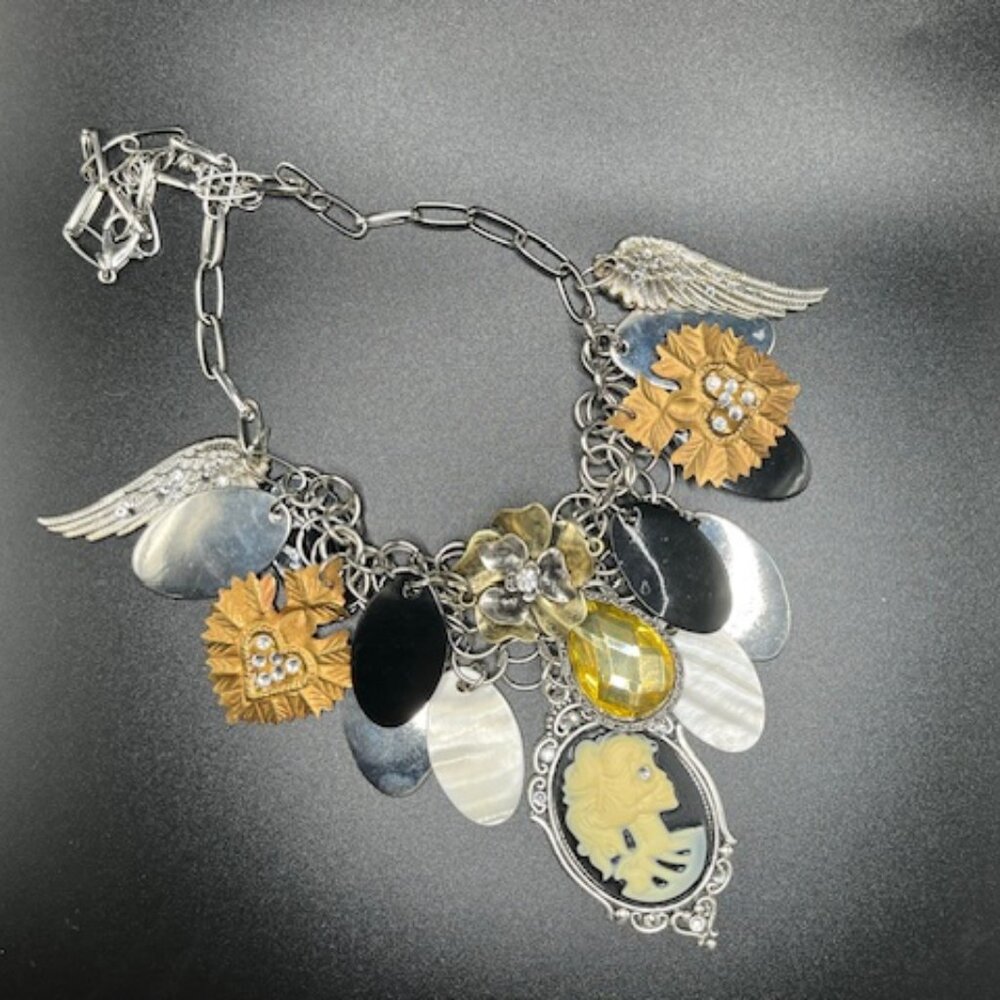 Day of Dead Necklace  By C.Rainwater